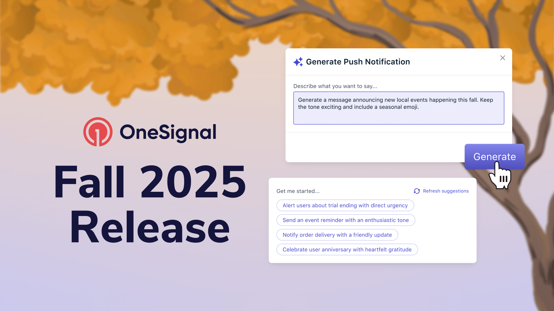 OneSignal Fall 2025 Release